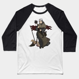 powerful women, dark medieval nun. Baseball T-Shirt